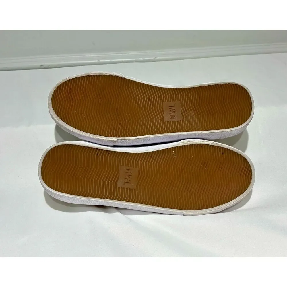 Madewell white leather sneakers  Size 8